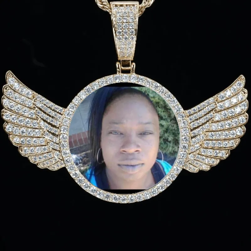 CUSTOM PICTURE PENDANT STYLE-4 sold by The GUU Shop