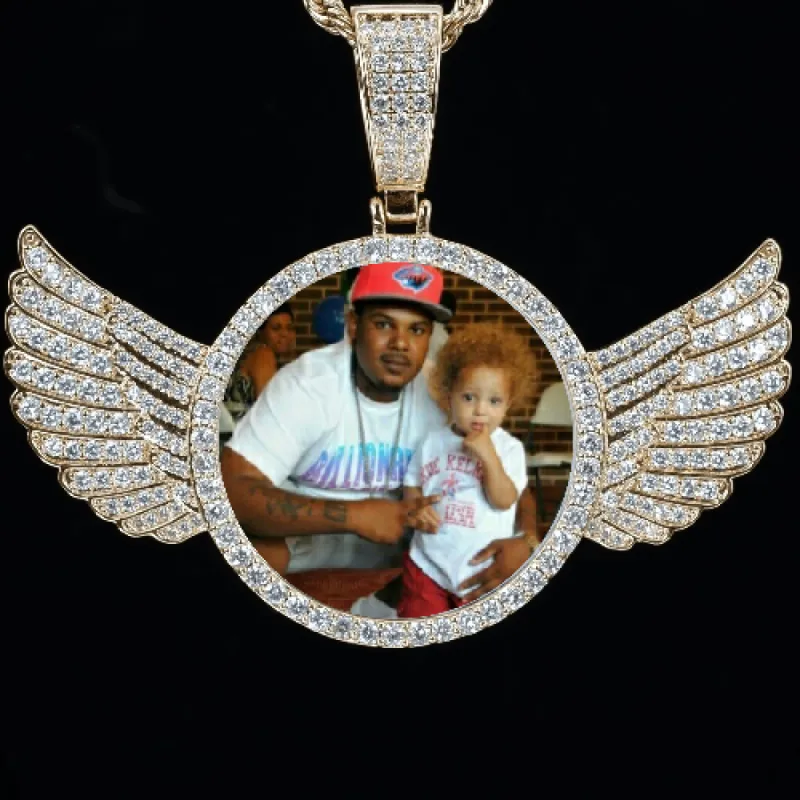 CUSTOM PICTURE PENDANT STYLE-4 sold by The GUU Shop