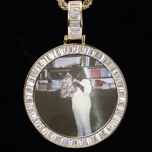 CUSTOM PICTURE PENDANT STYLE-2 sold by The GUU Shop