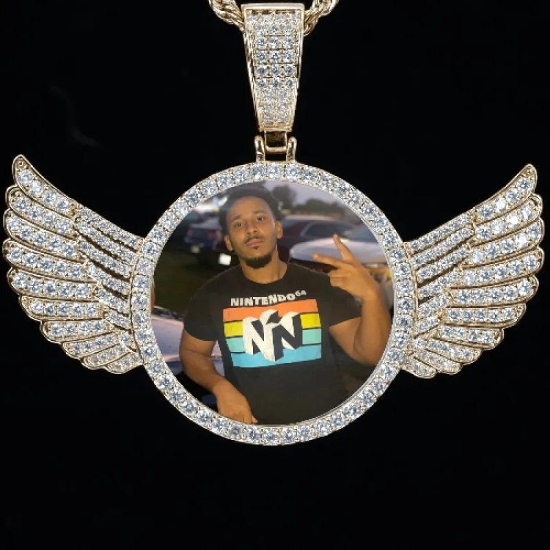 CUSTOM PICTURE PENDANT STYLE-4 sold by The GUU Shop