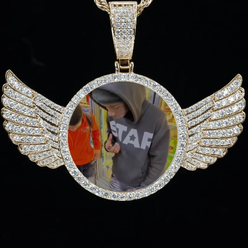 CUSTOM PICTURE PENDANT STYLE-4 sold by The GUU Shop