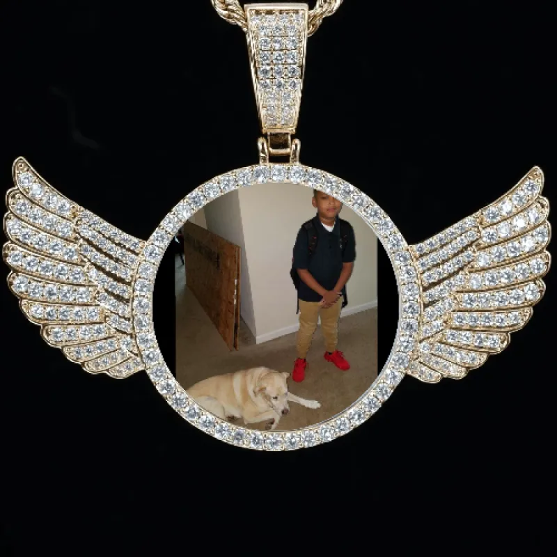 CUSTOM PICTURE PENDANT STYLE-4 sold by The GUU Shop