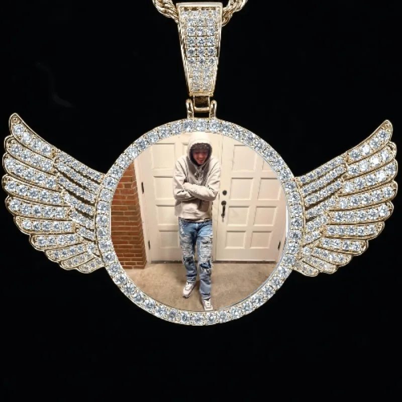 CUSTOM PICTURE PENDANT STYLE-4 sold by The GUU Shop