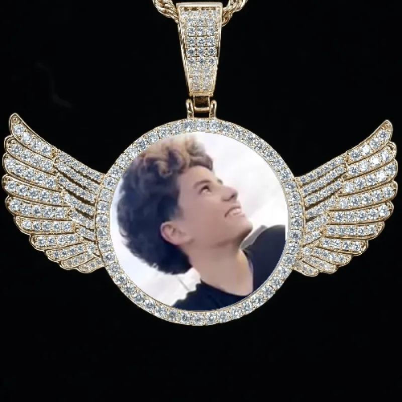 CUSTOM PICTURE PENDANT STYLE-4 sold by The GUU Shop