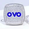 CUSTOM LETTER 3D ICED RING sold by The GUU Shop