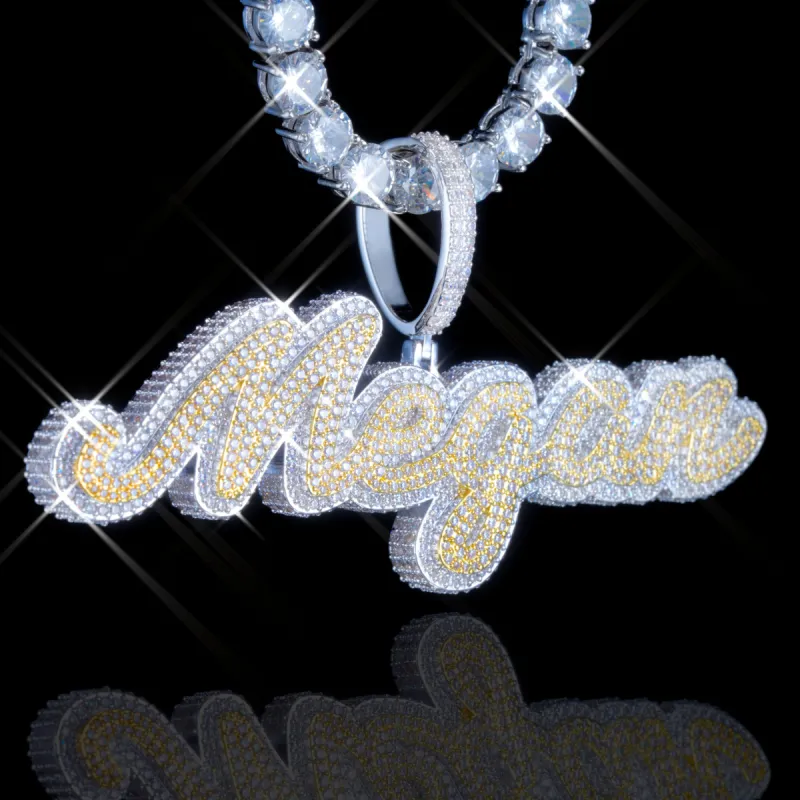 Script Custom Letter Necklace made by The GUU Shop