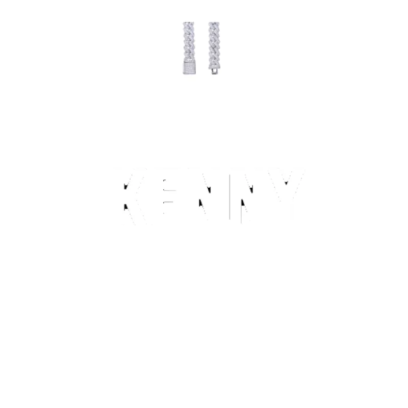 Custom Letters Baguette Two Layer Necklace made by The GUU Shop