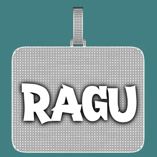 CUSTOM LETTER NECKLACE 3D BIG SQUARE sold by The GUU Shop