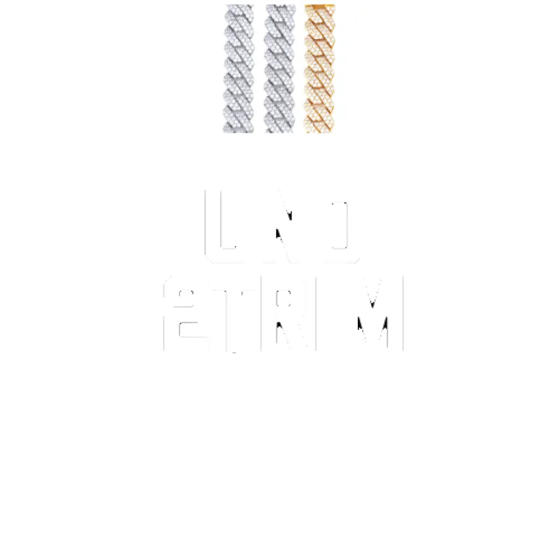 Custom Letters Baguette Two Layer Necklace made by The GUU Shop