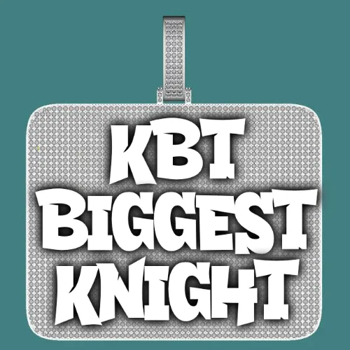 CUSTOM LETTER NECKLACE 3D BIG SQUARE sold by The GUU Shop