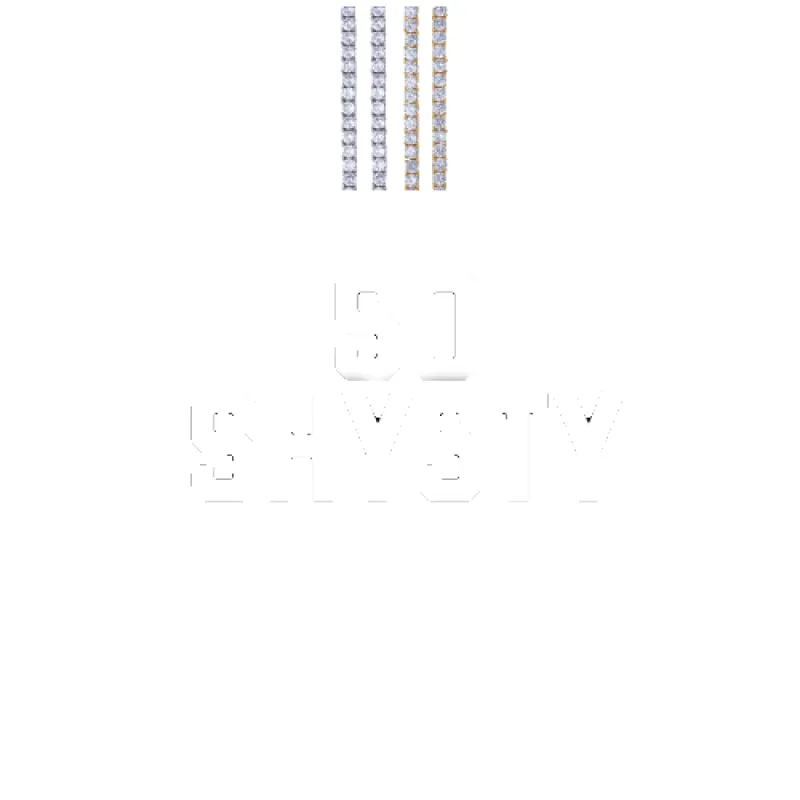 Custom Letters Baguette Two Layer Necklace made by The GUU Shop