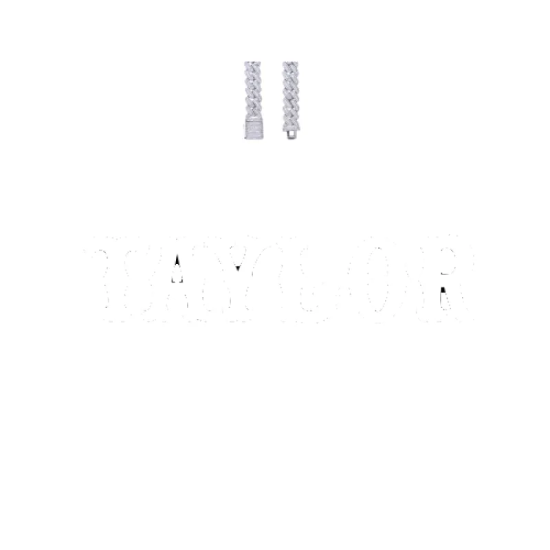 Custom Letters Freibeuter Font Necklace sold by The GUU Shop