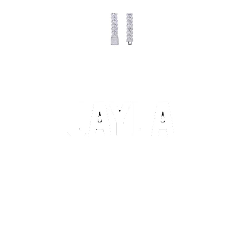 Custom Letters Baguette Two Layer Necklace made by The GUU Shop