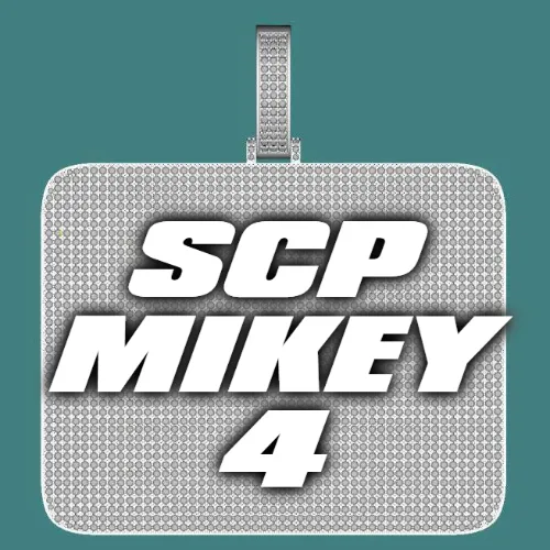 CUSTOM LETTER NECKLACE 3D BIG SQUARE sold by The GUU Shop