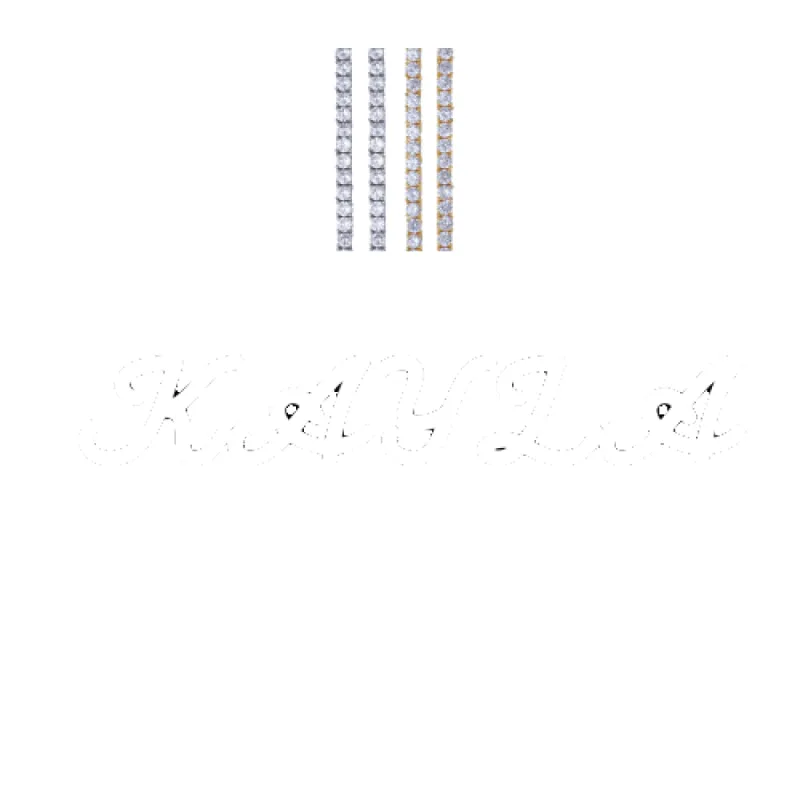 Script Custom Letter Necklace sold by The GUU Shop