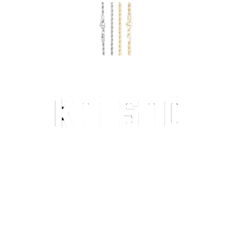 Custom Letters Baguette Two Layer Necklace made by The GUU Shop