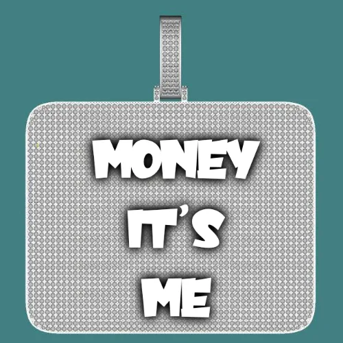 CUSTOM LETTER NECKLACE 3D BIG SQUARE sold by The GUU Shop