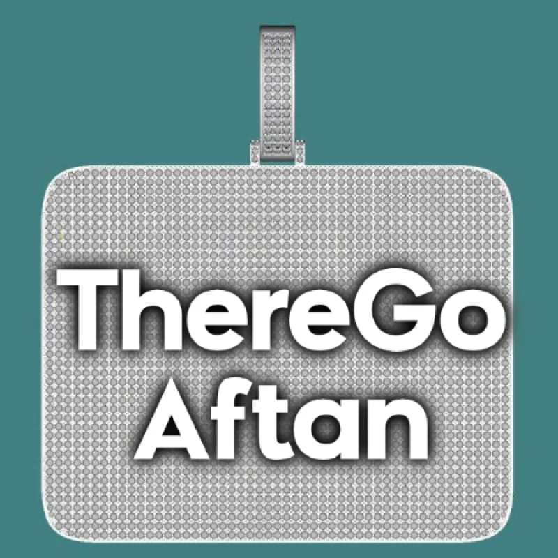 CUSTOM LETTER NECKLACE 3D BIG SQUARE sold by The GUU Shop