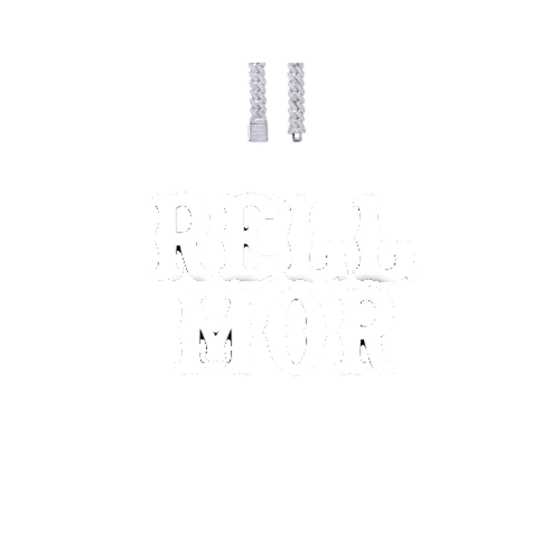 Custom Letters Freibeuter Font Necklace sold by The GUU Shop