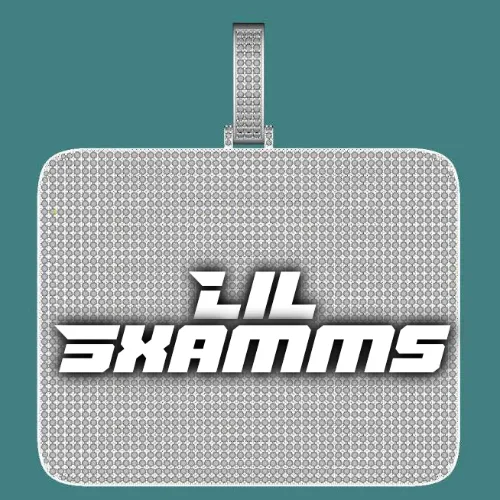 CUSTOM LETTER NECKLACE 3D BIG SQUARE sold by The GUU Shop