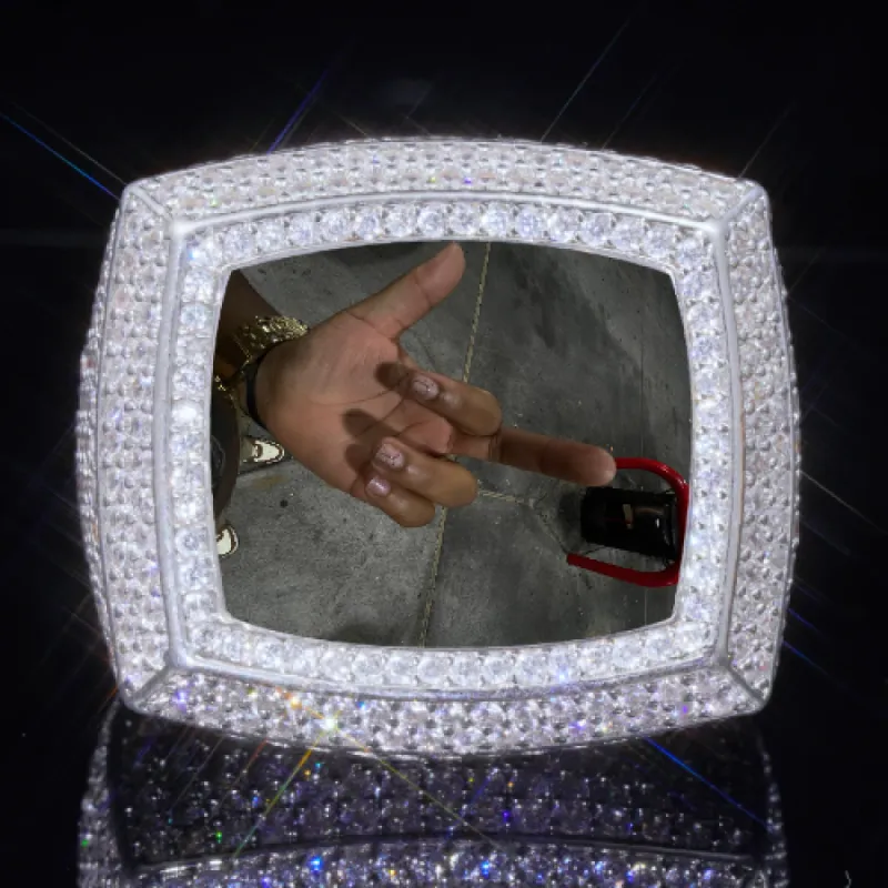 3D CUSTOM PICTURE ICED RING sold by The GUU Shop
