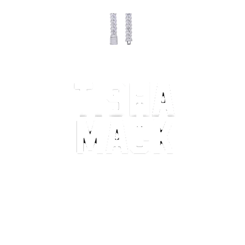 Custom Letters Baguette Two Layer Necklace made by The GUU Shop