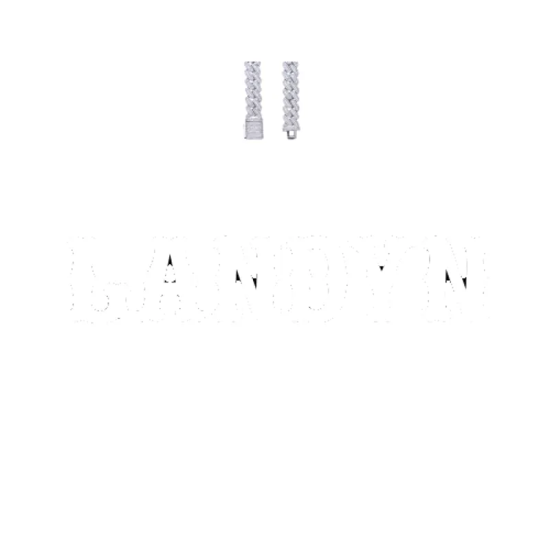 Custom Letters Freibeuter Font Necklace sold by The GUU Shop