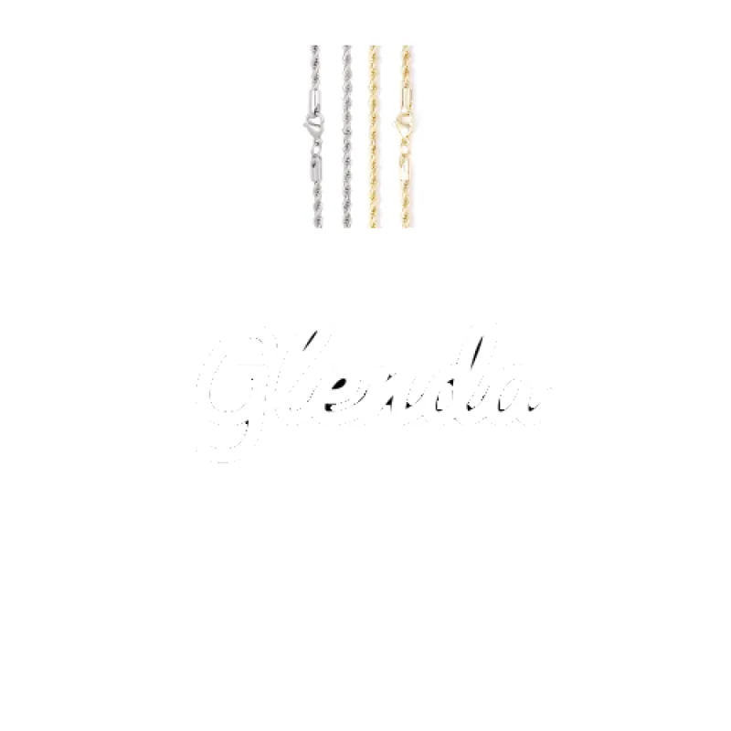 Script Custom Letter Necklace sold by The GUU Shop