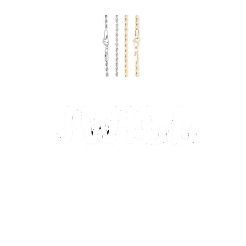 Custom Letters Freibeuter Font Necklace sold by The GUU Shop