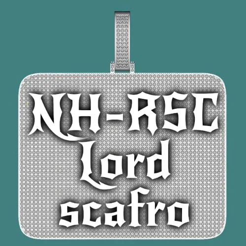 CUSTOM LETTER NECKLACE 3D BIG SQUARE sold by The GUU Shop