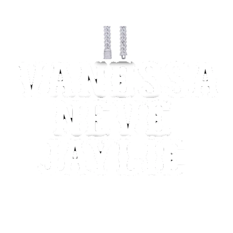 Custom Letters Freibeuter Font Necklace sold by The GUU Shop