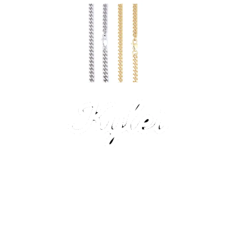 Script Custom Letter Necklace sold by The GUU Shop