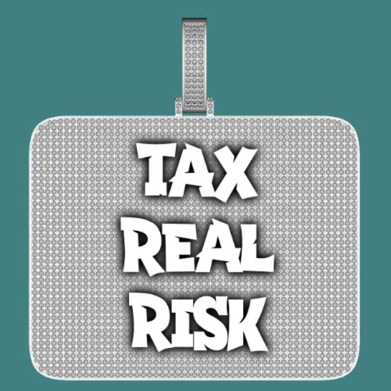 CUSTOM LETTER NECKLACE 3D BIG SQUARE sold by The GUU Shop