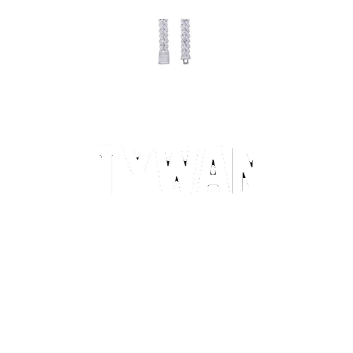 Custom Letters Baguette Two Layer Necklace sold by The GUU Shop