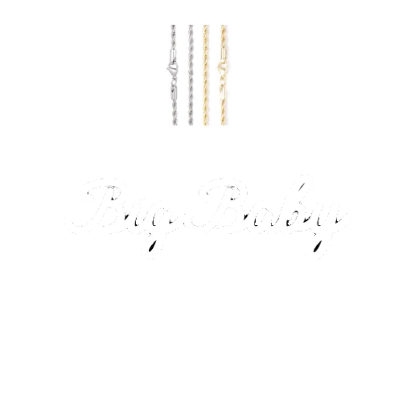 Script Custom Letter Necklace sold by The GUU Shop