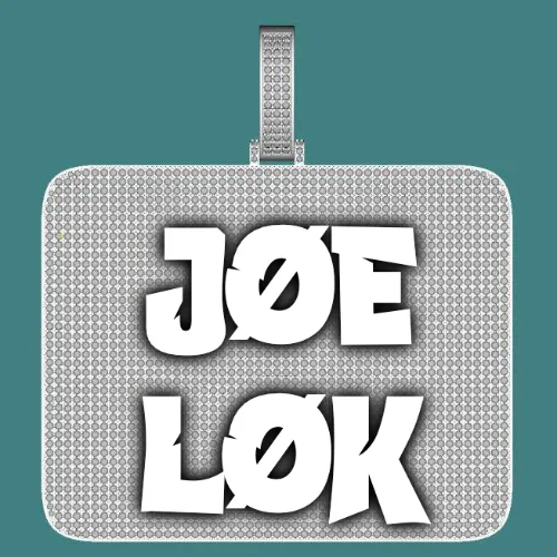 CUSTOM LETTER NECKLACE 3D BIG SQUARE sold by The GUU Shop