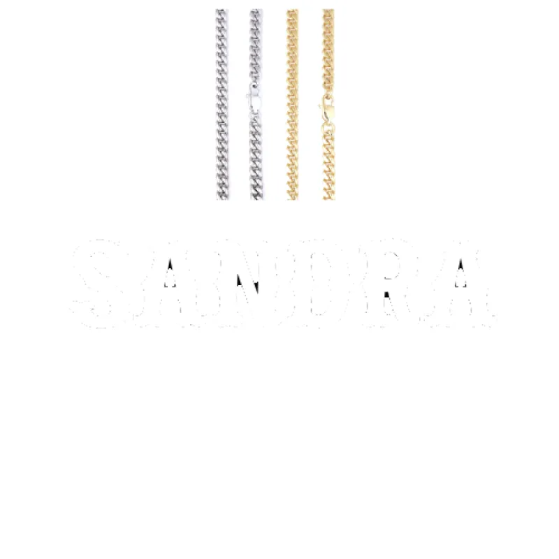 Custom Letters Freibeuter Font Necklace sold by The GUU Shop