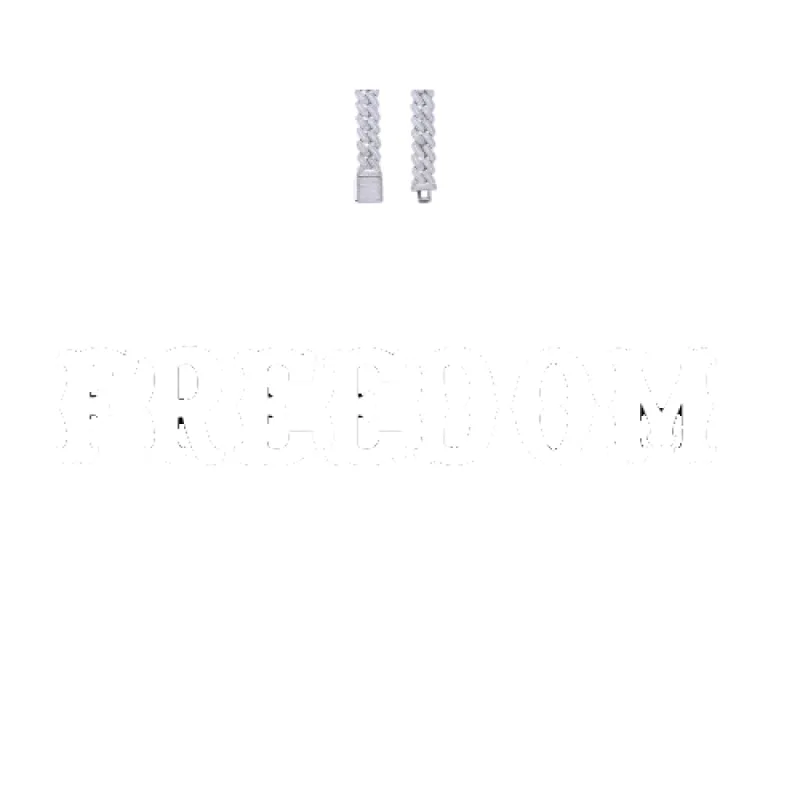 Custom Letters Freibeuter Font Necklace sold by The GUU Shop