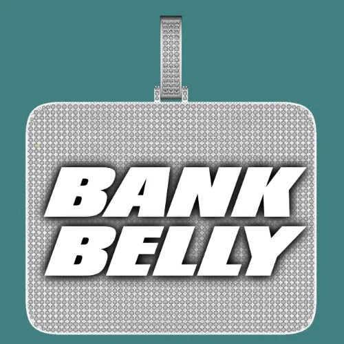 CUSTOM LETTER NECKLACE 3D BIG SQUARE sold by The GUU Shop