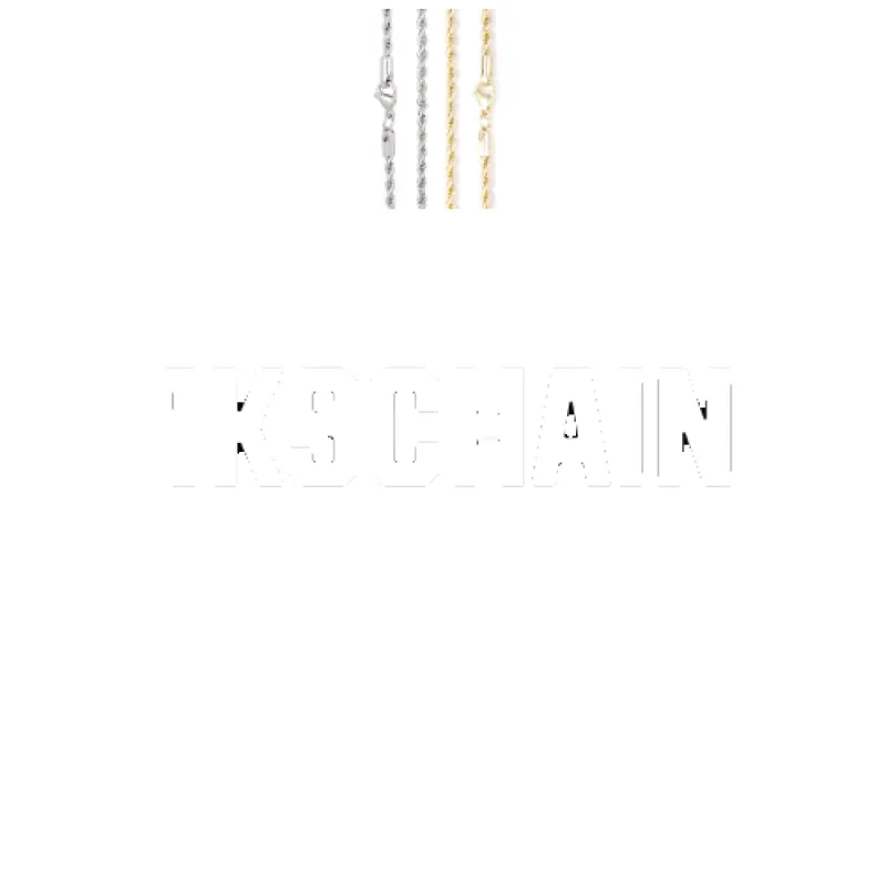 Custom Letters Baguette Two Layer Necklace made by The GUU Shop