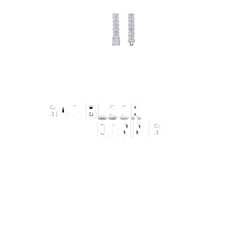 Custom Letters Baguette Two Layer Necklace sold by The GUU Shop