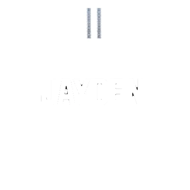 Custom Letters Baguette Two Layer Necklace made by The GUU Shop