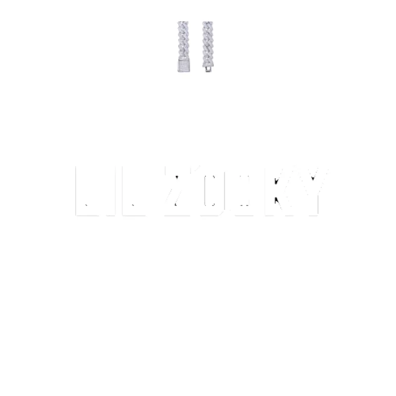 Custom Letters Baguette Two Layer Necklace made by The GUU Shop