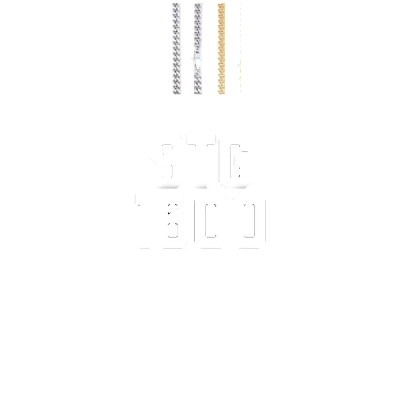 Custom Letters Baguette Two Layer Necklace made by The GUU Shop