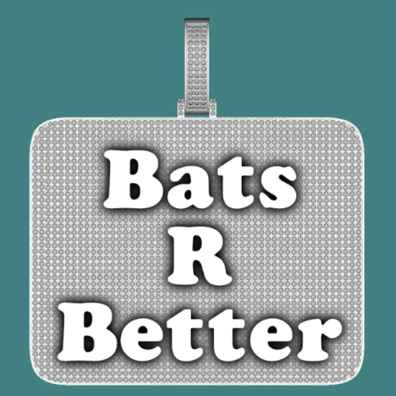 CUSTOM LETTER NECKLACE 3D BIG SQUARE sold by The GUU Shop