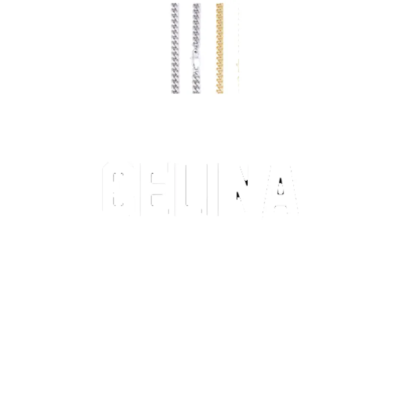 Custom Letters Baguette Two Layer Necklace sold by The GUU Shop