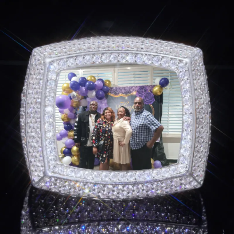 3D CUSTOM PICTURE ICED RING sold by The GUU Shop