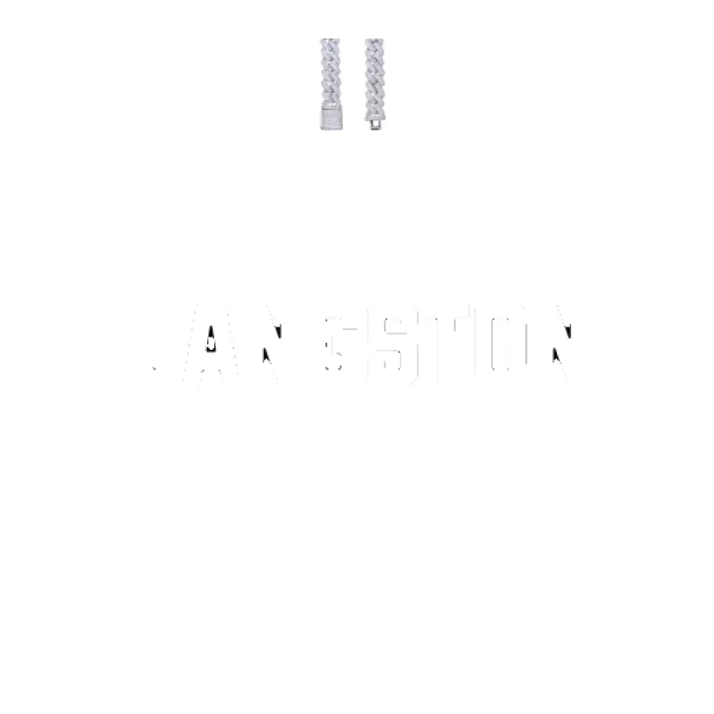 Custom Letters Baguette Two Layer Necklace made by The GUU Shop