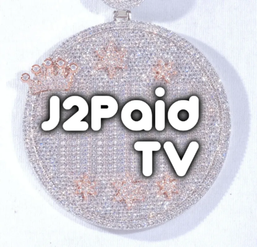 CUSTOM LETTER NECKLACE 3D BIG CROWN DISC sold by The GUU Shop