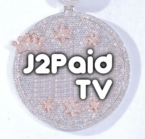 CUSTOM LETTER NECKLACE 3D BIG CROWN DISC sold by The GUU Shop